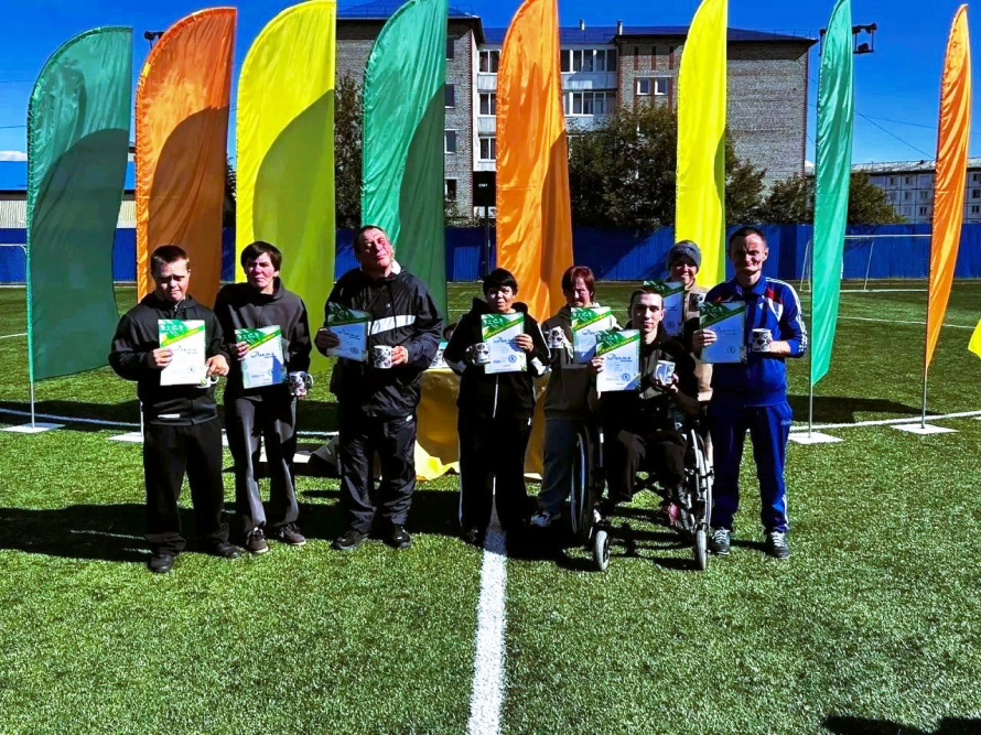 Спортивный праздник: наши подопечные на Фитнес-дне
