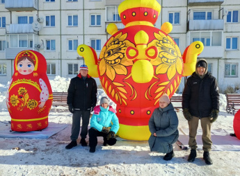 Участие в масленичных гуляниях