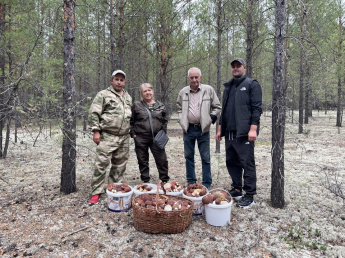"Грибной марафон Чунского дома социального обслуживания: коллективный подвиг"
